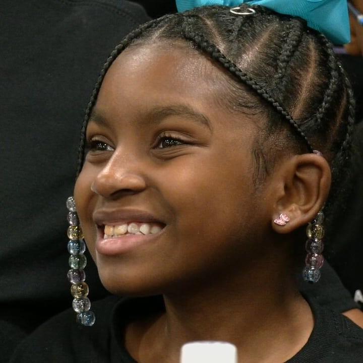 8-year-old Louisville girl shot in road rage incident turning tragedy into purpose